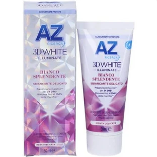 Dentífrico blanqueador 3D White Illuminate Splendent, 50 ml, AZ Ricerca