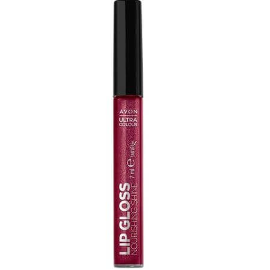Lip gloss Forbidden Fig Ultra Color Nourishing Shine Lip Gloss, 7 ml, Avon
