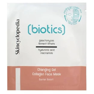 Masque hydrogel au collagène et à l'acide hyaluronique Biotics, 1 pièce, Skincyclopedia