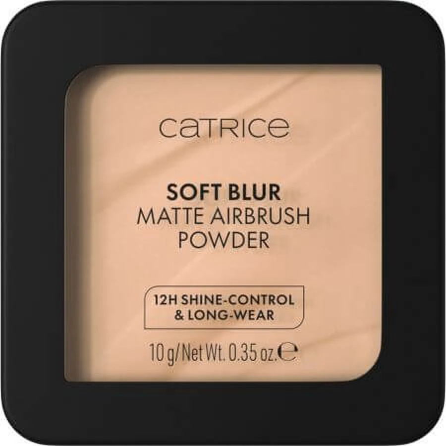 Kompaktes Puder 020N, Soft Blur Matte Matte Airbrush Puder, 10g, Catrice