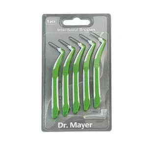 Cepillos interdentales S, 0,8 mm, DRM-S362S, Verde,, 5 piezas, Dr.Mayer