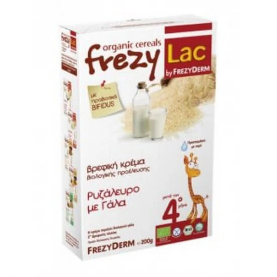 FREZYLAC Bio-Baby-Reiscrememehl mit Milch 200g