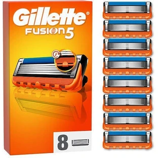 GILLETTE Fusion5 - Têtes de rasage de rechange 8 pièces