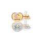 AVENT Ultra Air Silicone Fopspeen voor 0-6 maanden 2 stuks