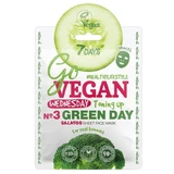7DAYS Gezichtsmasker Go Vegan Woensdag "Green Day" 25g