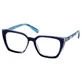 EYELEAD Presbyopie Brille E266 Blau-Tartaruga 4.00