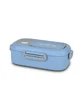 NAVA Stainless Steel Rectangular Food Container We Care Blue 800ml (10-262-006)