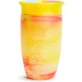 MUNCHKIN Miracle 360 Sippy Cup Tropical Swirl, Lerntasse mehrfarbig - 296ml - Gelb