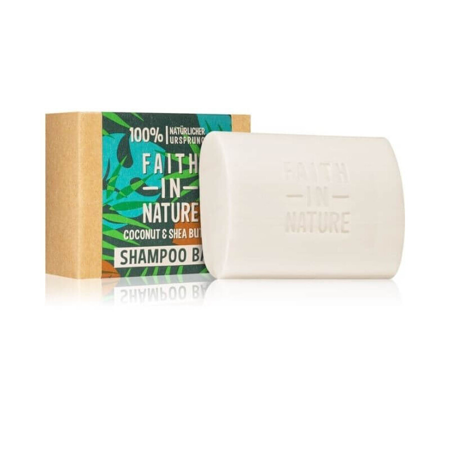 Comprar Champú sólido con coco y manteca de karité x 85gr, Faith in Nature Champú sólido con coco y manteca de karité x 85gr, Faith in Nature