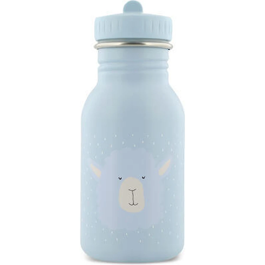 TRIXIE Botella Calentador de Botellas de Acero Inoxidable Mr. Alpaca 350ml