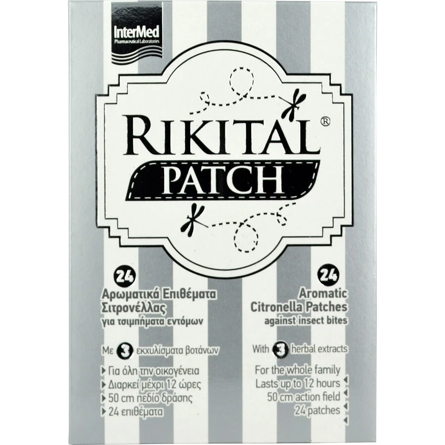 RIKITAL Patch Pachnące plastry Citronella 24 sztuki: ceny i cechy