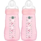 MAM Easy Active Plastic Fles met siliconenspeen vanaf 2+ maanden 270ml 2 stuks