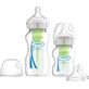 DR BROWN'S Set de 2 biberones de plástico contra los cólicos con tetina de silicona para 0+ meses 1x150ml & 1x270ml WB 02600