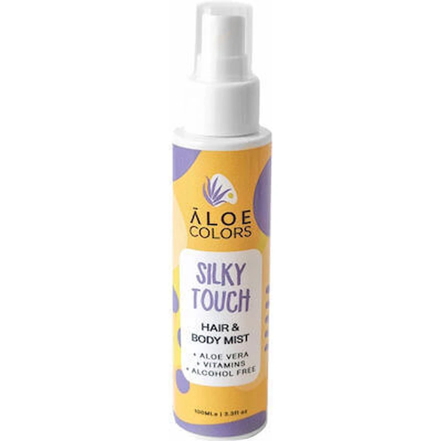 ALOE COLORS Silky Touch Hair & Body Mist Hydraterende Spray voor lichaam en haar 100ml