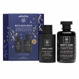APIVITA Boys Boys Boys Boys Eau De Toilette-Men's Cologne with Cedar & Cardamom 100ml & FREE Men's Shampoo with Cardamom & Propolis 250ml