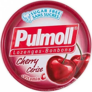 PULMOLL Kirsche & Vitamin C Halsbonbons 45g