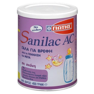 SANILAC AC Milch für Säuglinge, die unter Koliken leiden 400gr