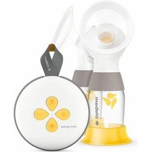 MEDELA Swing Maxi Extractor de Leche Eléctrico de Doble Fase de Expresión con Batería Recargable