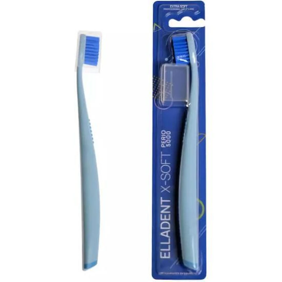 Brosse à dents ELLADENT X-Soft Perio 5000 - Bleu