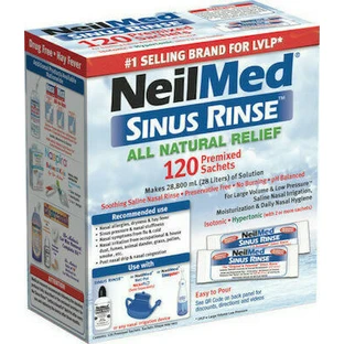 NEILMED Sinus Rinse Replacement Isotonic Nasenspül-Lösung für Erwachsene 120 Beutel