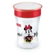 NUK Beker Magic Disney Mickey Plastic Beker met Rand & Deksel voor 8+ Maanden 230ml [10.255.425] - Rood