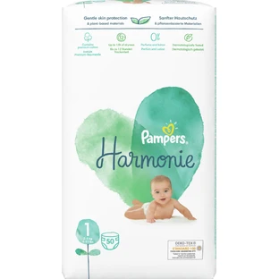 PAMPERS Harmonie No.1 Pampers with adhesive for 2-5kg 50 pieces