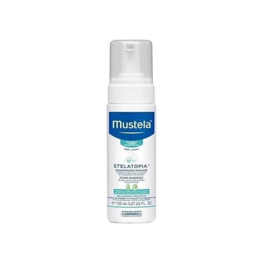 MUSTELA Stelatopia Foam Shampoo Shampoo for Dry Atopic Skin 150ml