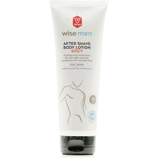 WISE Men's After Shave Body Lotion Spicy Men's Moisturizing Body Lotion for After Shave 200ml