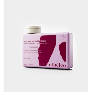 ETHELEO Crème de Douche Gel Douche à la Grenade et Parfum Grenade 250ml
