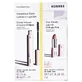 KORRES Bewuste Kleur Wimpers en Lippen Set Make-up Set voor Ogen & Lippen 01 Zwart & 13 Naakt Roze 2st