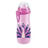 NUK First Choice Vaso Deportivo Camaleón (Cambia de Color) Vaso Push-Pull con Tapa que Cambia de Color Desde los 24 Meses, 450ml En Varios Colores - Morado