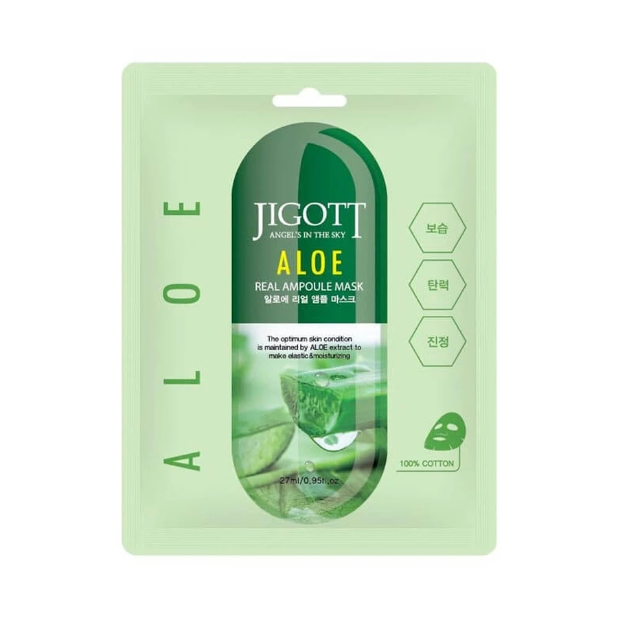 JIGOTT Aloe Maske Gesichtsmaske für Hydratation 27ml