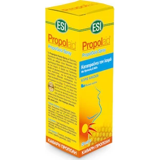 ESI Propolaid PropolGola PropolGola Spray With Propolis & Honey For Sore Throat And Cough 20ml