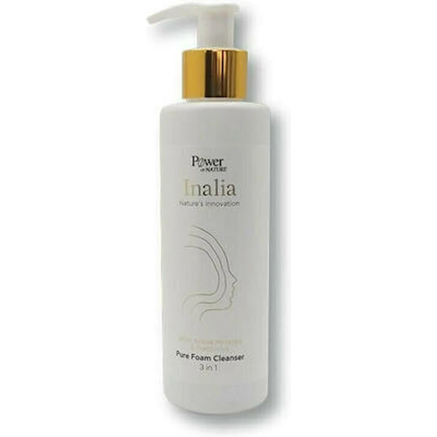 POWER HEALTH Inalia Pure Foam Cleanser 3in1 Creamy Facial Cleansing Foam für alle Hauttypen 200ml