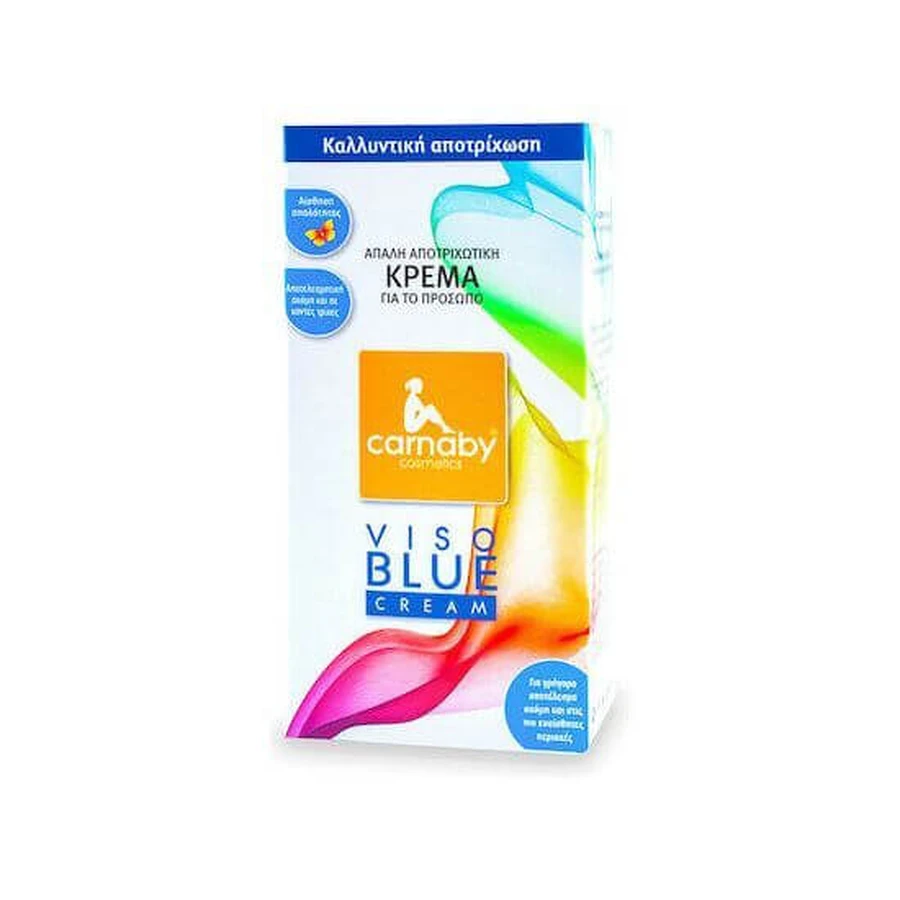 CARNABY Viso Blue Depilatory Face Cream 60ml