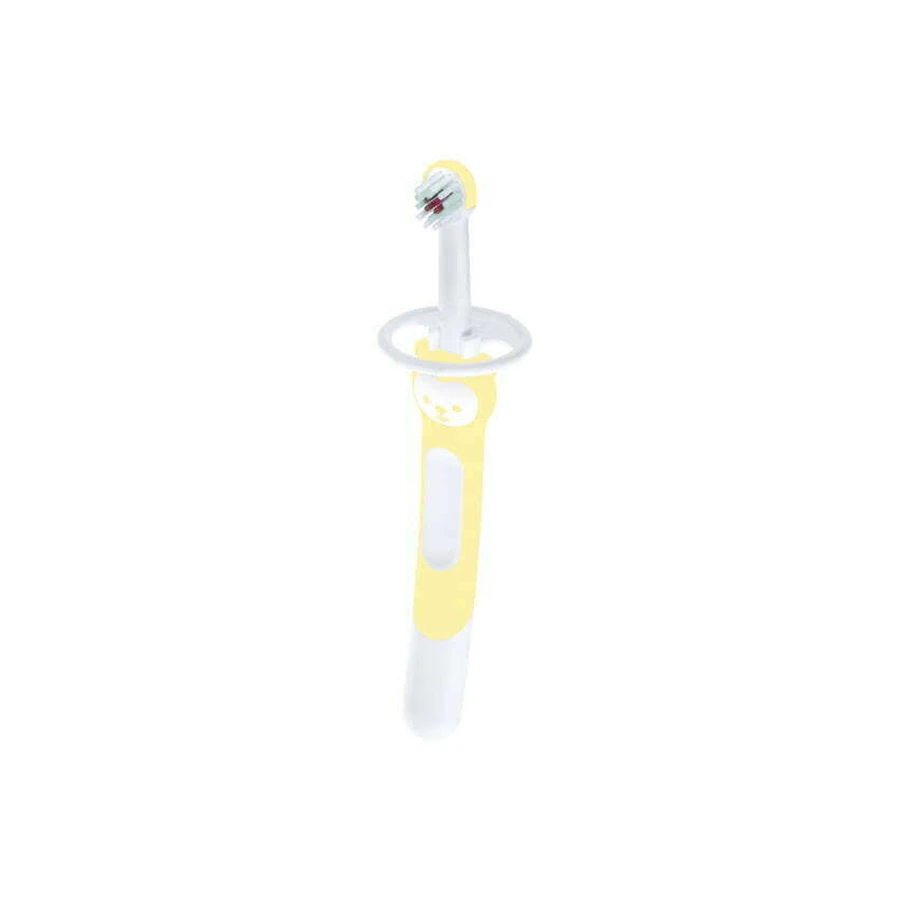 MAM Cepillo de Dientes Cepillo de Entrenamiento Con Escudo Protector Para 5+ Meses 605U
