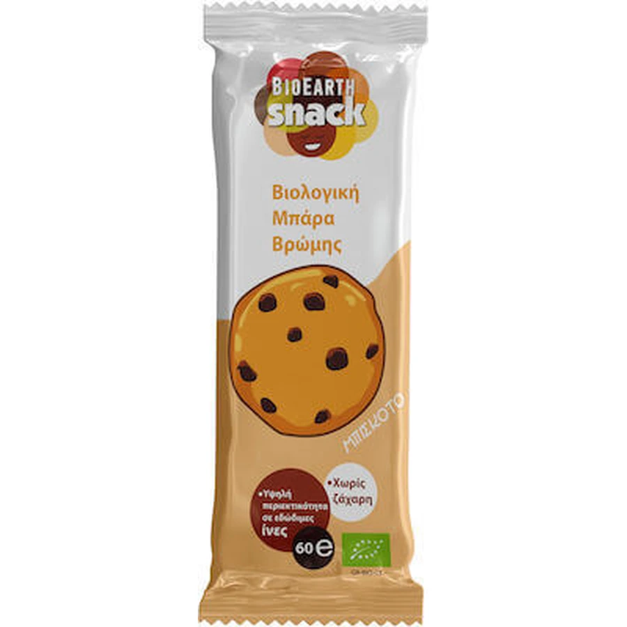 BIOEARTH Snack Bio Haverreep met Koekje 60g
