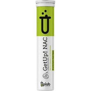 UPLAB GetUp! NAC Formula Against Colds 20 Lemon Flavoured Effervescent Tablets
