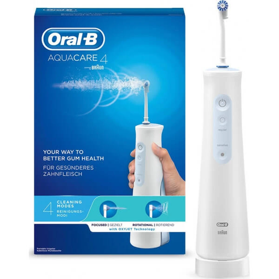ORAL-B Portable Professional Aquacare 4 Oxyjet Tragbares Wassersprühgerät