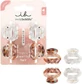 AMBITAS Invisibobble Clipstar Petit Bijoux Mini Almeja 4 Piezas