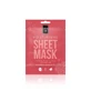 LAVISH CARE Sheet Mask Hydraterend Rijk me hydraterend gezichtsmasker 25g (Rood)