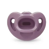 NUK First Choice Soft Silicone Soother for 0-6 Months Pink
