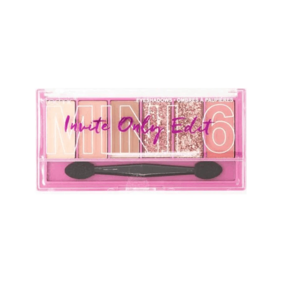 TECHNIC Eyeshadow Pressed Pigment Eyeshadow Palette In 6 Schattierungen Invite Only Edit