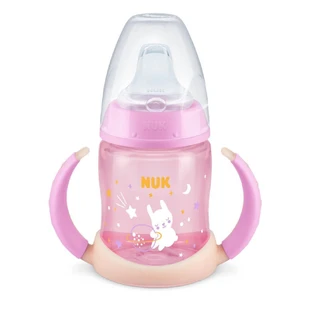 Nuk First Choice Trainingsflasche mit Düse Nachtblau 6m+ 150ml in verschiedenen Farben - Pink