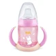 Nuk First Choice Trainingsflasche mit Düse Nachtblau 6m+ 150ml in verschiedenen Farben - Pink