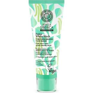 NATURA SIBERICA Bereza Polar White Birch Porie Minimaliserend Gezichtsmasker Porie Minimaliserend Masker Voor Vette & Acne huid 100ml