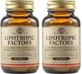 SOLGAR Promo Lipotropic Factors Dietary Supplement For Fat Metabolism & Weight Control 100 Tablets (2 Packs x 50 Tablets)