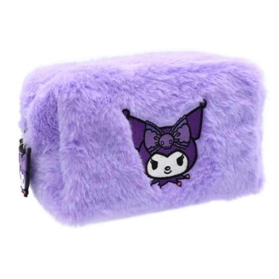ORION Take Care Kuromi Furry Water Bag with Charm