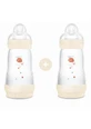 MAM Plastic Fles Easy Start Anti-Koliek Siliconen Fles 2+ Maanden 2 Stuks 260ml