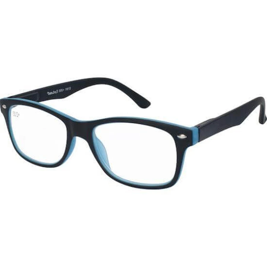 EYELEAD E191 Presbyopia Glasses Black-Blue Granular 1.25